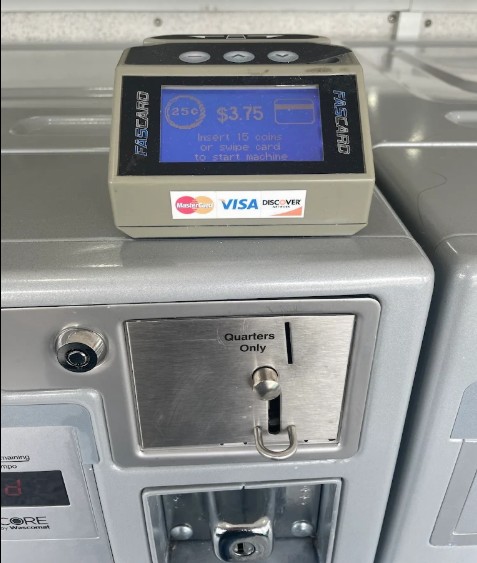 Card and coin payment